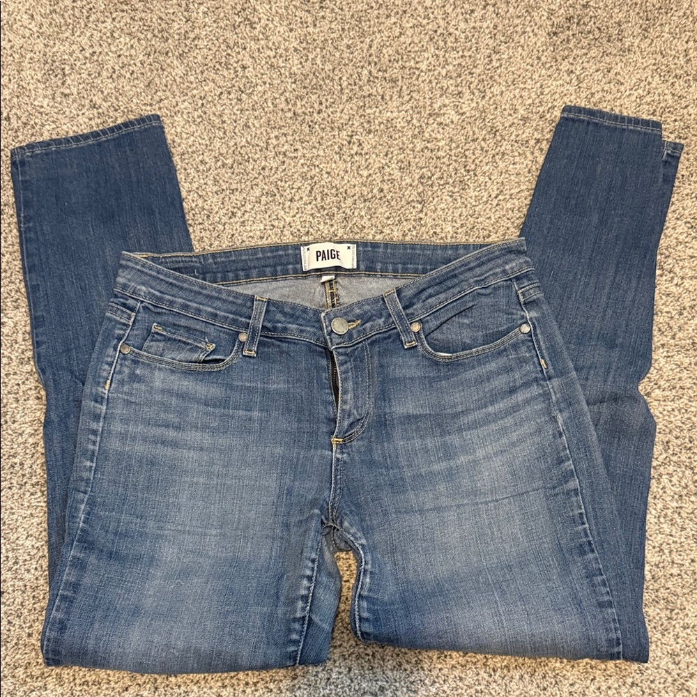 PAIGE Women's Skykine Ankle Peg Jeans